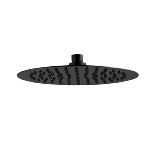 Ultra Thin 12 Inch Matte Black Rain Shower Head Remer 357UFM30-NO